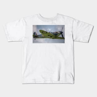 Supermarine Spitfire P7350 F Mk IIa Kids T-Shirt